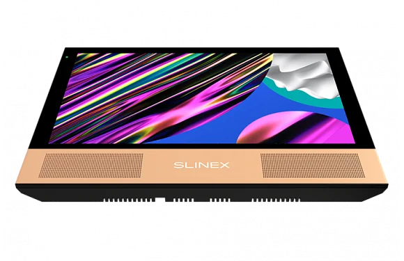 Монитор видеодомофона Slinex Sonik 10 Black+Pink Gold