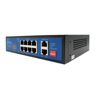 Коммутатор Space Technology ST-S812POE (2M/150W/А/SC) PRO