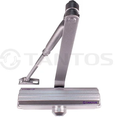 Дверной доводчик Tantos TS-DC120 Freeze серебро до 150 кг, EN5