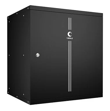 Cabeus WSC-05D-12U55/45m-BK (10182c) Настенный 12U телекоммуникационный шкаф 19"