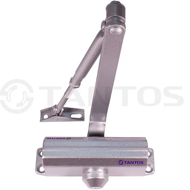 Дверной доводчик Tantos TS-DC085 серебро до 100 кг, EN4