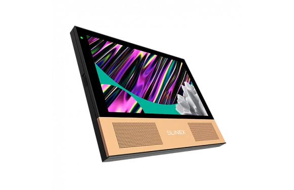 Монитор видеодомофона Slinex Sonik 7 Black+Pink Gold