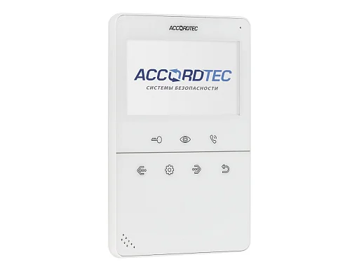 Монитор видеодомофона AccordTec AT-VD 432C WH