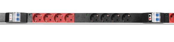 Rem R-3x16-24S-I-1420-3-3PN Вертикальный блок розеток 19" , до 16А