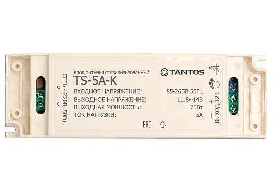 Блок питания Tantos TS-5A-K  12 В / 5А