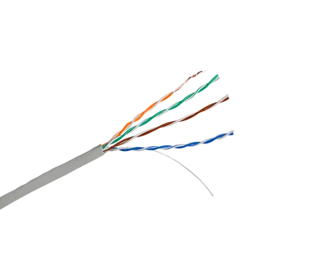 UTP CAT 5E 4x2x0,50 CU PVC ВНУТРЕННИЙ (МЕДНЫЙ)