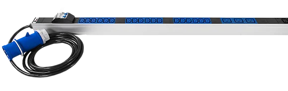 Rem R-32-36C13-6C19-A-I-1820-3-2P Вертикальный блок розеток 19" , до 32А
