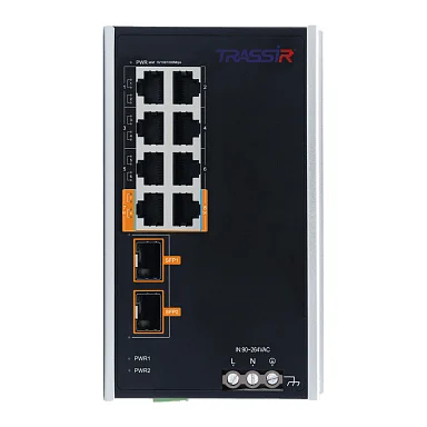 TRASSIR TR-NS15102S-130-8POE