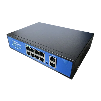 Коммутатор Space Technology ST-S813POE (2M/150W/АB/2BT) PRO