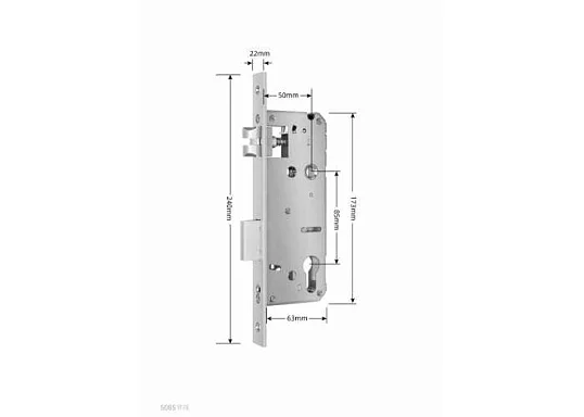 Novicam Врезной замок 5085 Novilock v.4935