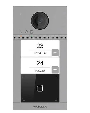 Вызывная панель Hikvision DS-KV8213-WME1 (B)/Flush