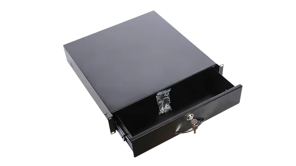 ЦМО ТСВ-Д-2U.450-9005 Черная полка, 2U