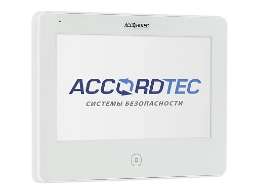 Монитор видеодомофона AccordTec AT-VD 770W WH
