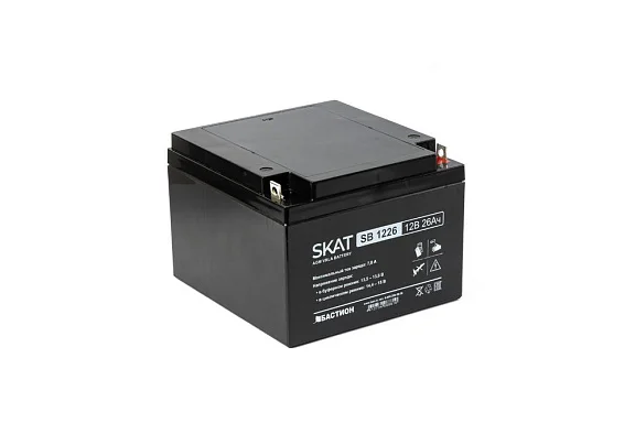 Аккумулятор Бастион SKAT SB 1226 AGM (12 В / 26 Ач)