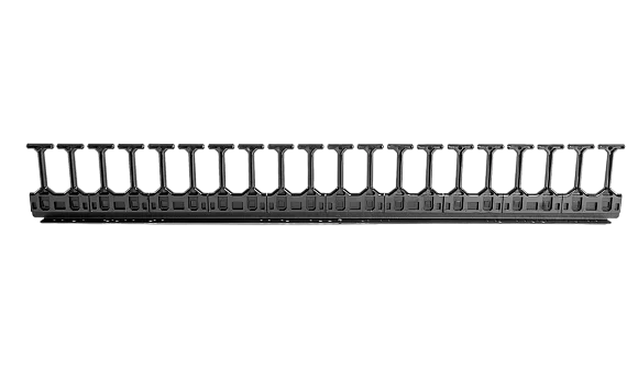 ЦМО ВКО-П-24/48U-9005 Вертикальный 48U кабельный органайзер 19" Черный