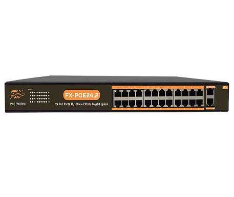 Коммутатор FOX FX-POE24.2