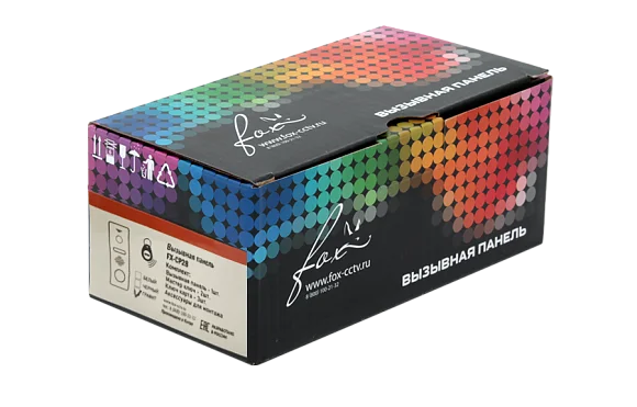 Вызывная панель FOX FX-CP28A ГРАФИТ
