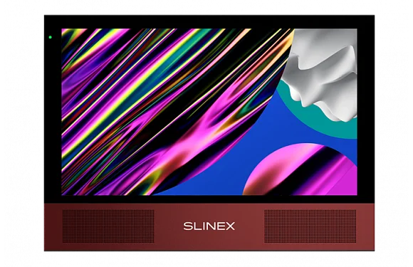 Монитор видеодомофона Slinex Sonik 10 Black+Pink Gold