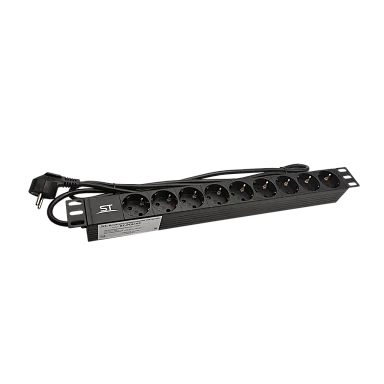 Space Technology Блок розеток ST-PDU-09 Вертикальный блок розеток 19" , до 16А
