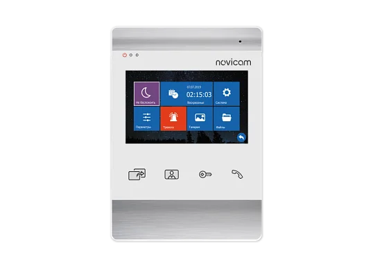 Монитор видеодомофона Novicam WHITE MAGIC 4 HD Novicam v.4800