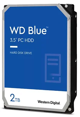 Жесткий диск HDD Western Digital WD20EARZ,  2 ТБ, 64 МБ 5400 об/мин