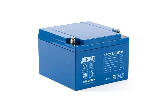 Аккумулятор Бастион Skat i-Battery 12-26 LiFePO4 Li-ion (12,8 В / 26 Ач)