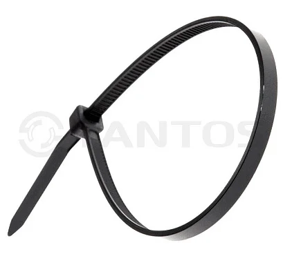Хомут nylon 200x2,5 мм 100 шт. чёрный Tantos