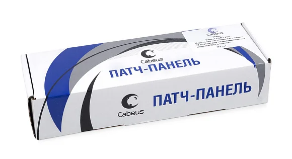 Cabeus PLB-12-WL (9660c) Модульная патч-панель 19"  на 12 портов
