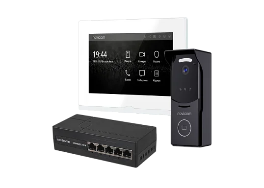 Комплект видеодомофона Novicam IMPULSE 7 IP KIT WHITE Novicam v.4645