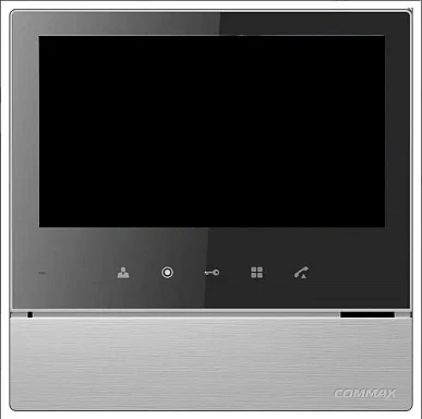 Монитор видеодомофона Commax CDV-70H2/VZ серебро Black Smog
