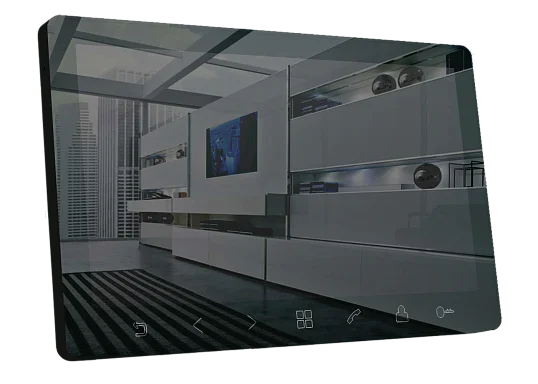 Монитор видеодомофона Tantos Prime HD SE (Black Mirror)