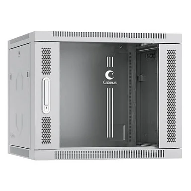 Cabeus SH-05F-9U60/60 (7064c) Настенный 9U телекоммуникационный шкаф 19"