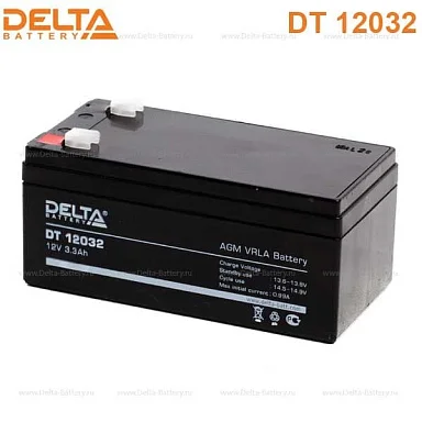 Аккумулятор Delta DT 12032 AGM (12 В / 3,2 Ач)