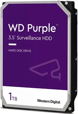 Жесткий диск HDD Western Digital WD11PURZ,  1 ТБ, 64 МБ 5400 об/мин