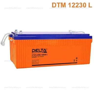 Аккумулятор Delta DTM 12230 L AGM (12 В / 33 Ач)