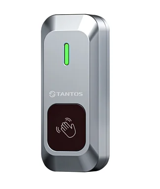 Кнопка выхода Tantos TS-BREEZE-WP накладная бесконтактная