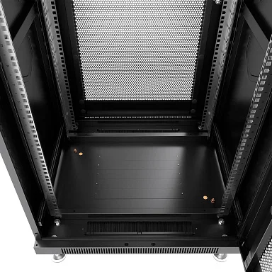 Cabeus ND-05C-27U60/80-BK (8564c) Напольный 27U телекоммуникационный шкаф 19"