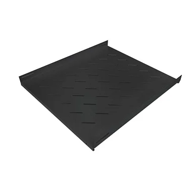 Бастион SKAT TB Shelf S800-B Черная перфорированная полка, 1U