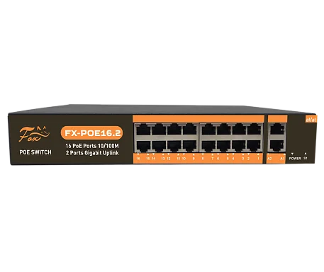 Коммутатор FOX FX-POE16.2