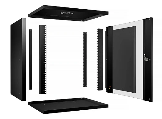 Cabeus WSC-05D-12U55/45-BK (10180c) Настенный 12U телекоммуникационный шкаф 19"