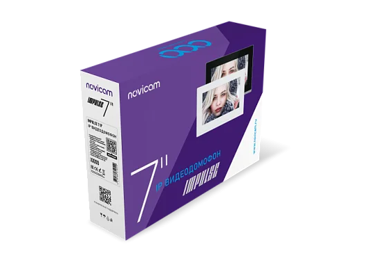 Монитор видеодомофона Novicam IMPULSE 7 IP WIFI BLACK Novicam v.4051