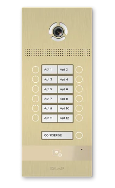 Вызывная панель BAS-IP BI-12FB GOLD