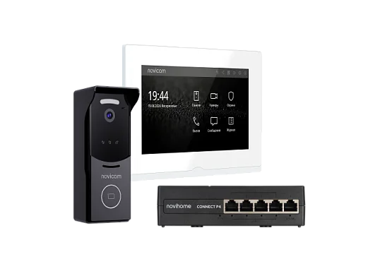 Комплект видеодомофона Novicam IMPULSE 7 IP KIT WHITE Novicam v.4645