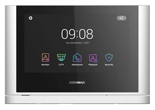 Монитор видеодомофона Commax CDV-1024MA Светлое серебро Black Smog/XL