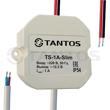 Блок питания Tantos TS-1A-Slim  12 В / 1А