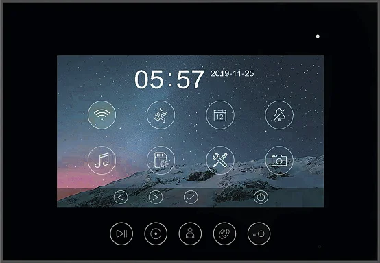Монитор видеодомофона Tantos Marilyn HD Wi-Fi s (Black) VZ