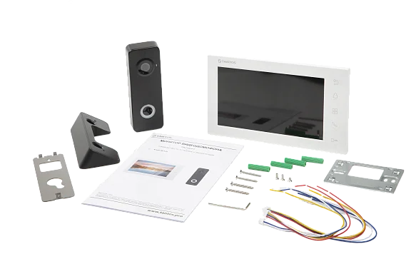 Комплект видеодомофона Tantos Amelie HD X kit (White)