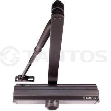 Дверной доводчик Tantos TS-DC120 Freeze графит до 150 кг, EN5