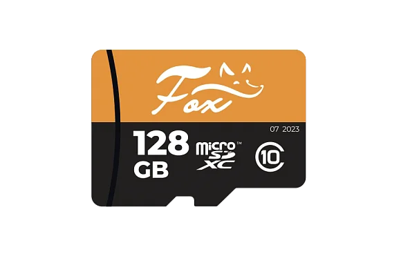 Жесткий диск microSD FOX FX-SD128GB,  128 ГБ,