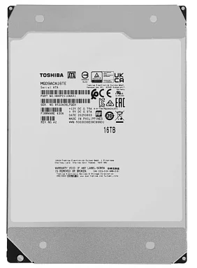 Жесткий диск HDD Toshiba MG09ACA16TE,  16 ТБ, 512 МБ 7200 об/мин